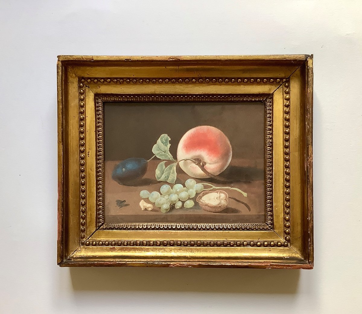 Pair Of Small Still Lifes Late 18th Century-photo-2