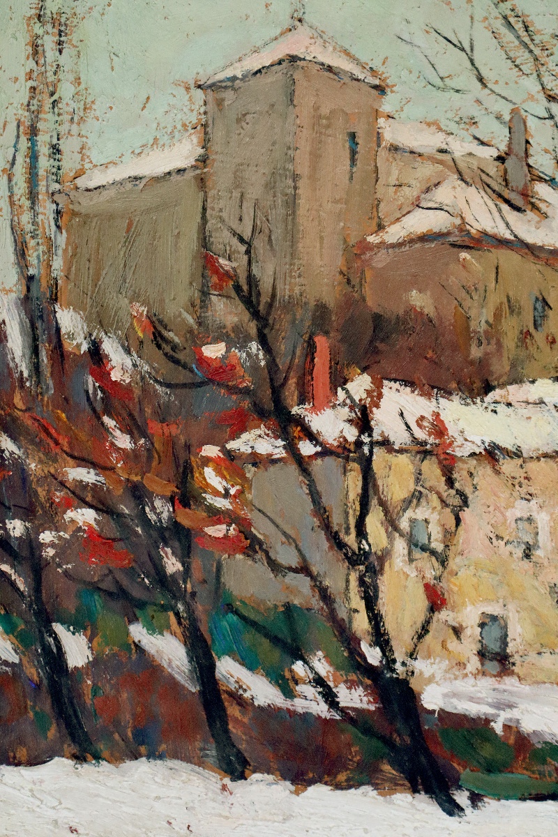 Pierre Molinier "bastide Under The Snow - 1932" - Painter-photographer - Surrealism-photo-2