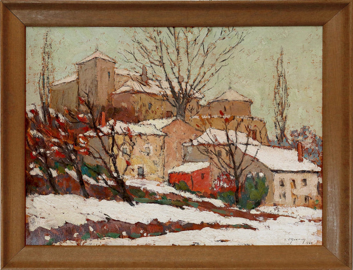 Pierre Molinier "bastide Under The Snow - 1932" - Painter-photographer - Surrealism-photo-4