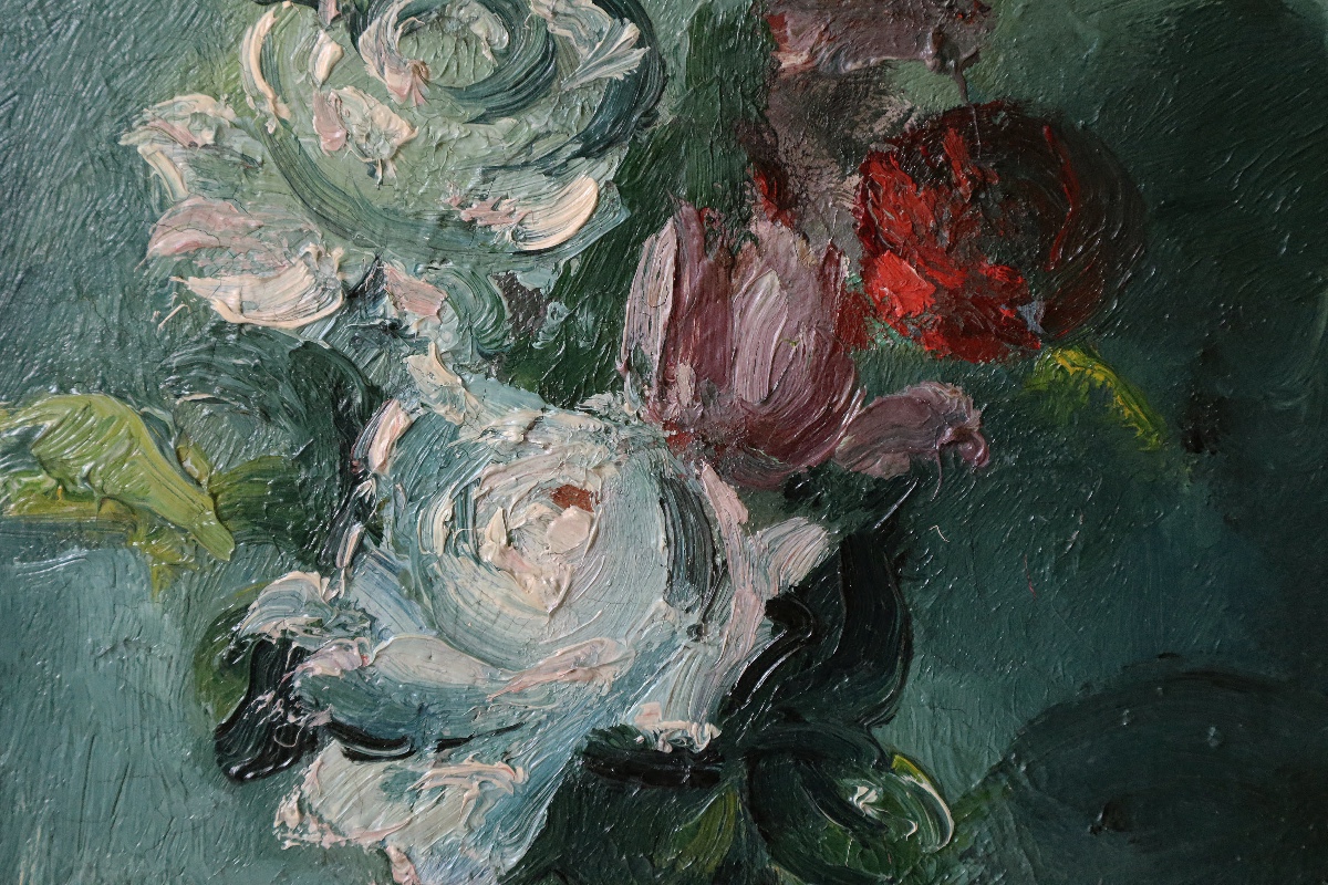 Emilie Charmy "Vase de fleurs"  circa 1920 - Expressionnisme-photo-3