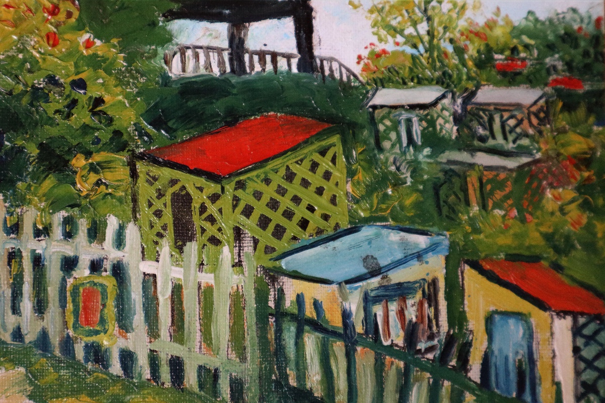 Elisée Maclet "moulin De La Galette" Circa 1940 - Montmartre School-photo-4