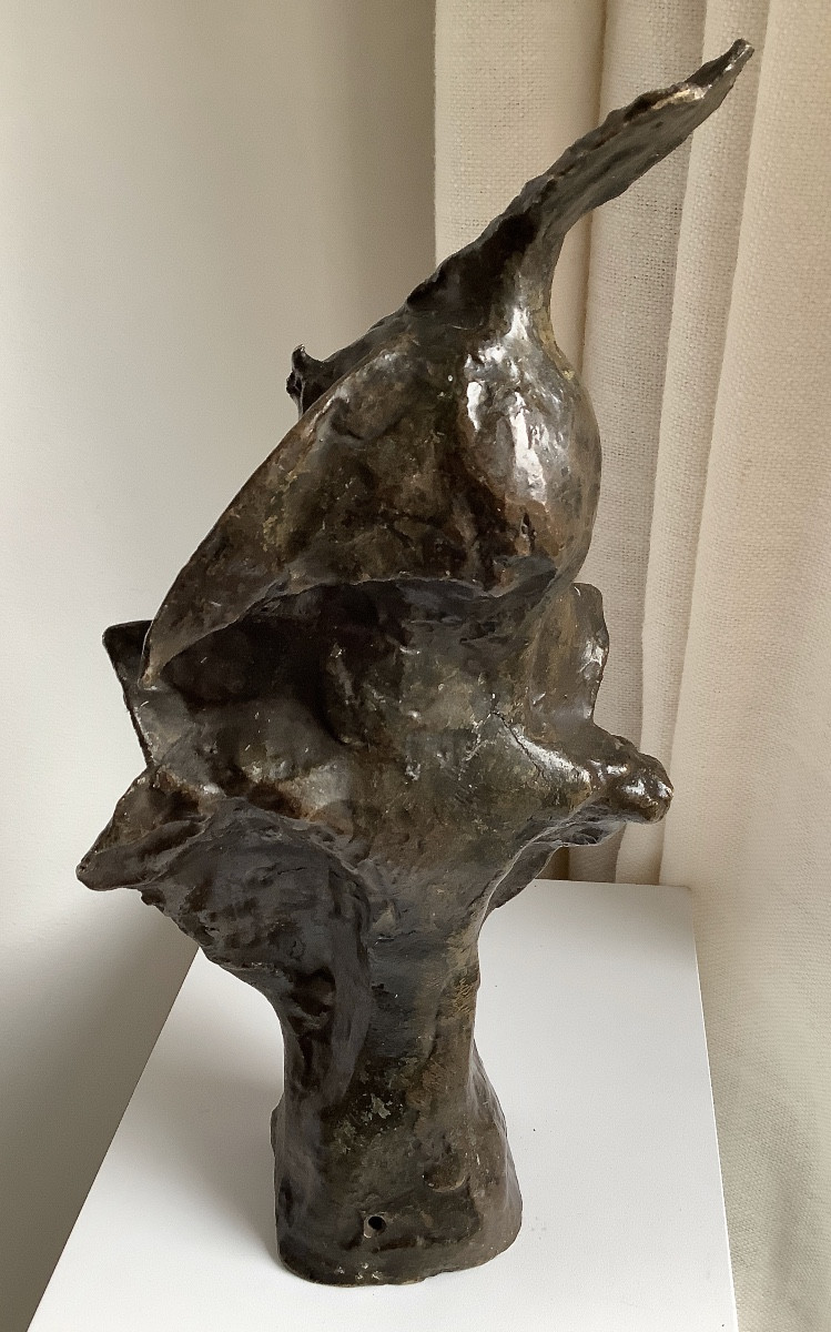 Mephisto. Bronze Bust. 19th Century-photo-1