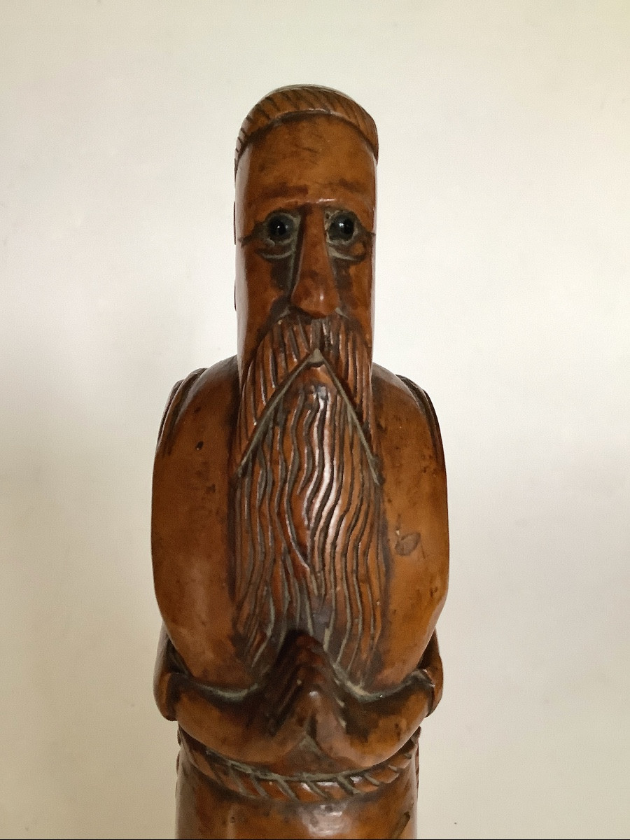 Large, Risqué Snuffbox "monk In Prayer" Late 18th/early 19th Century-photo-6