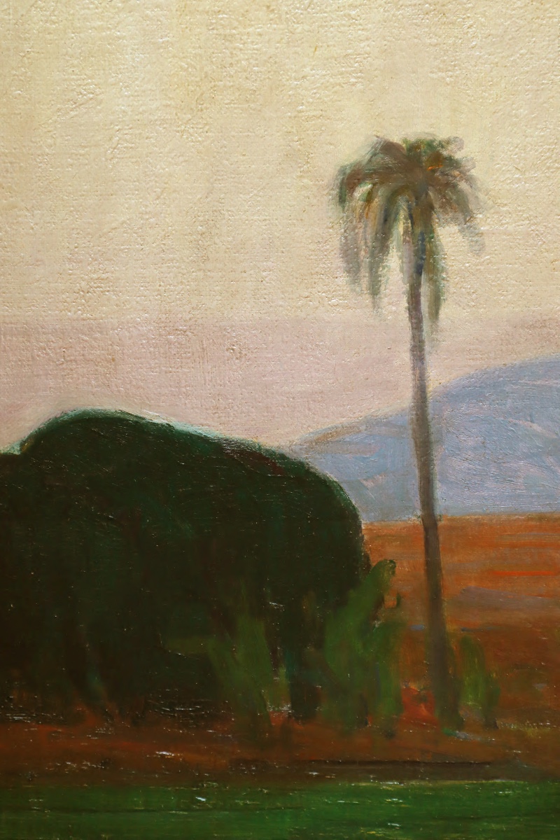 Fernand LANTOINE,  " Paysage d'Afrique " vers 1930 -  Africanisme et Orientalisme -photo-3