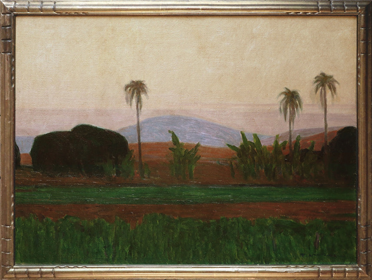 Fernand LANTOINE,  " Paysage d'Afrique " vers 1930 -  Africanisme et Orientalisme 