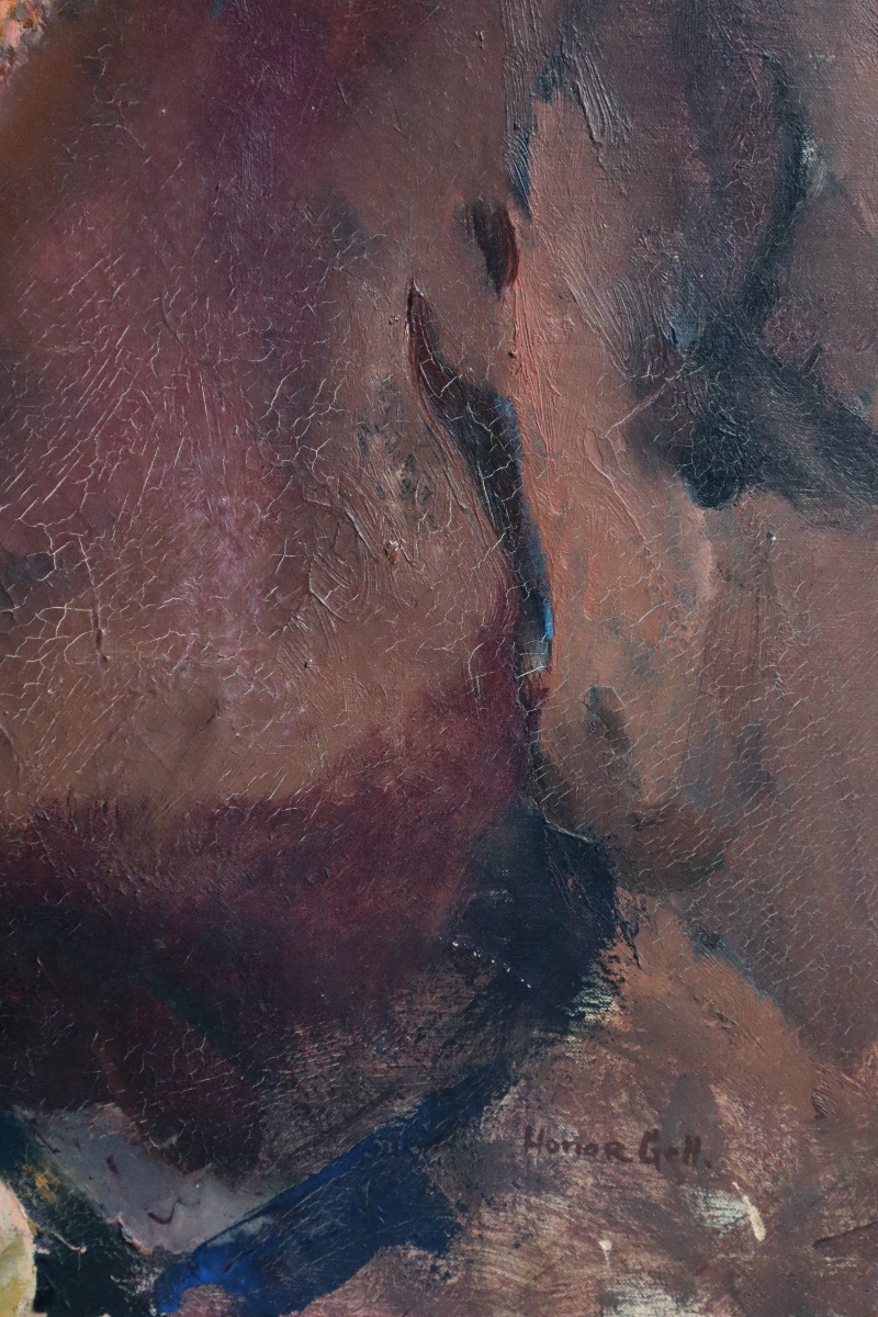 "Portrait de Femme" année 40 - Honor David-Gell  - -photo-1