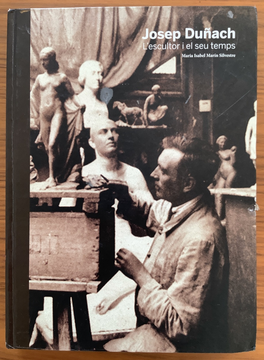 "Pomone" Importante sculpture en plâtre Art Déco par Josep Dunach, Ecole catalane-photo-5