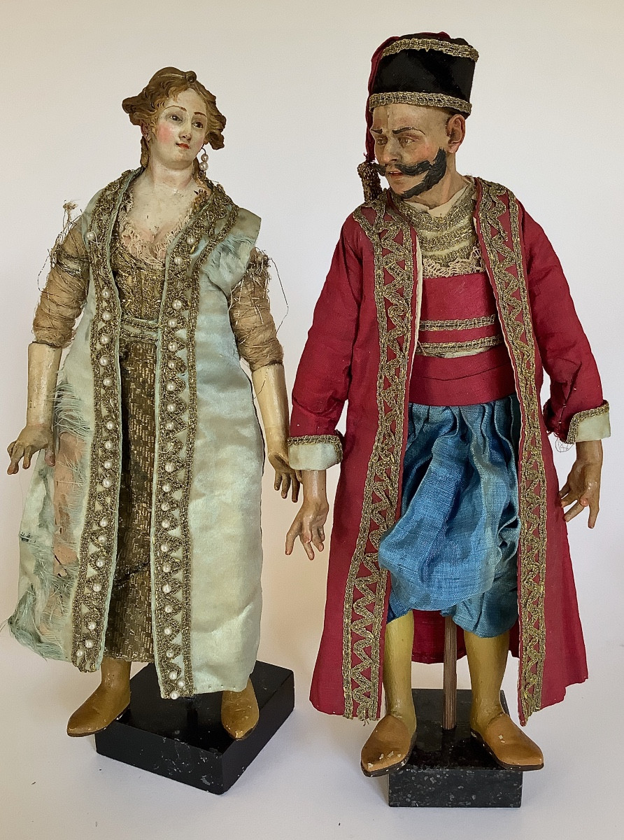 A Pair Of Neapolitan Santons