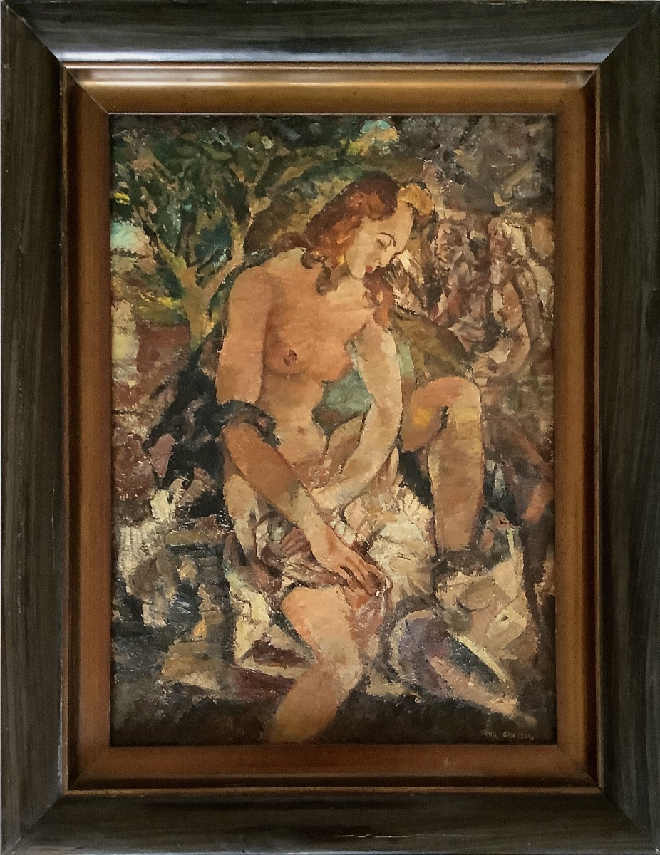 Arthur Greuell "Suzanne et les vieillards" 1942