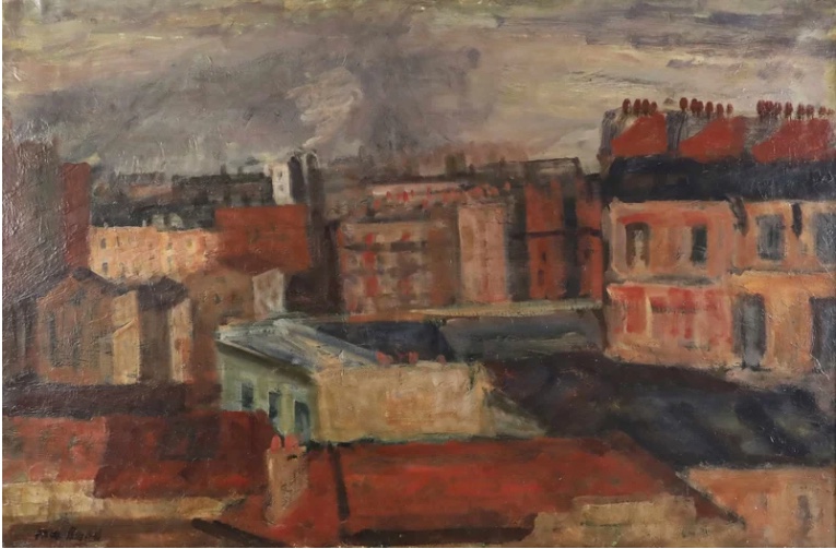 Max Band, "Port de Dieppe" vers 1920 - Ecole de Paris, Expressionnisme-photo-5