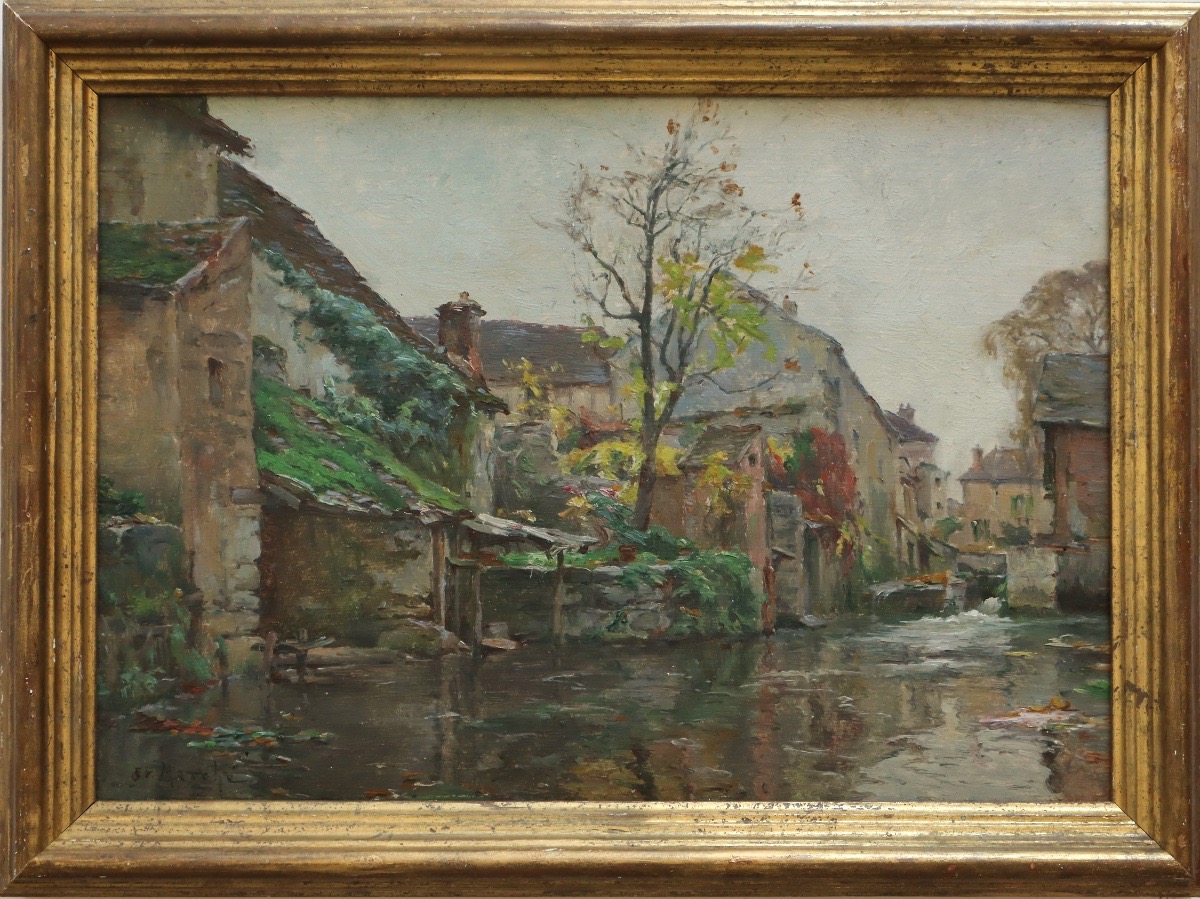 Ernest Marché "Les petits fossés de Nemours"