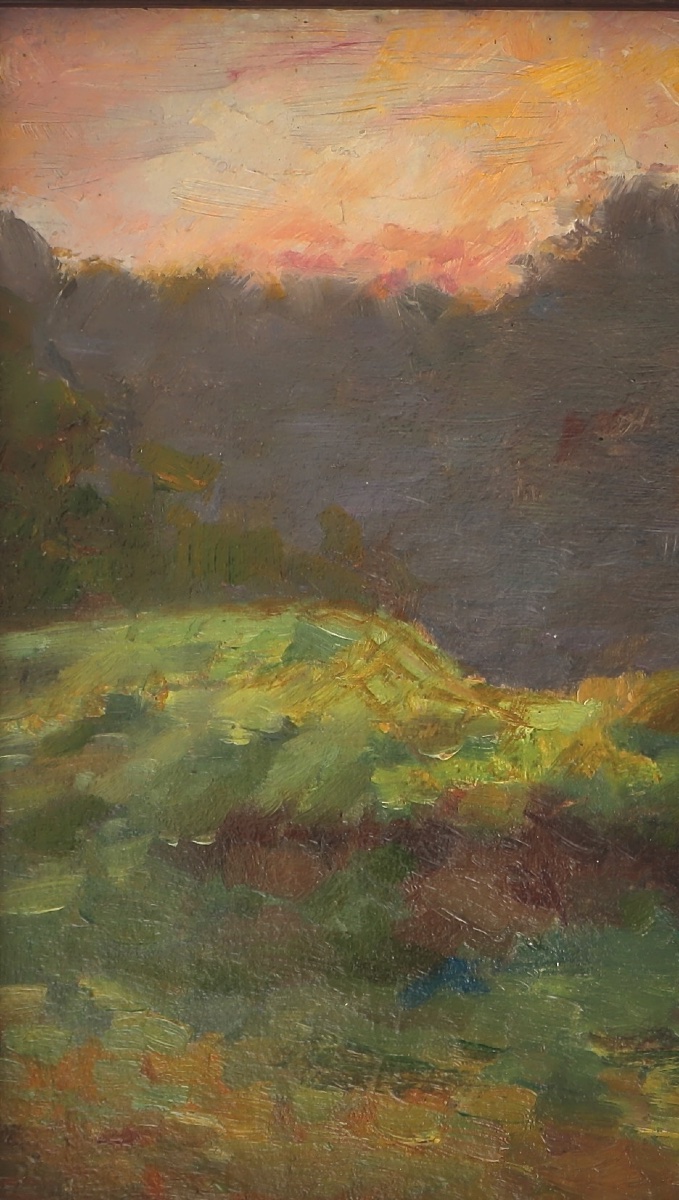 Eugène Verdyen, "at The Edge Of The Woods," C. 1880 — Belgian — Impressionism-photo-2