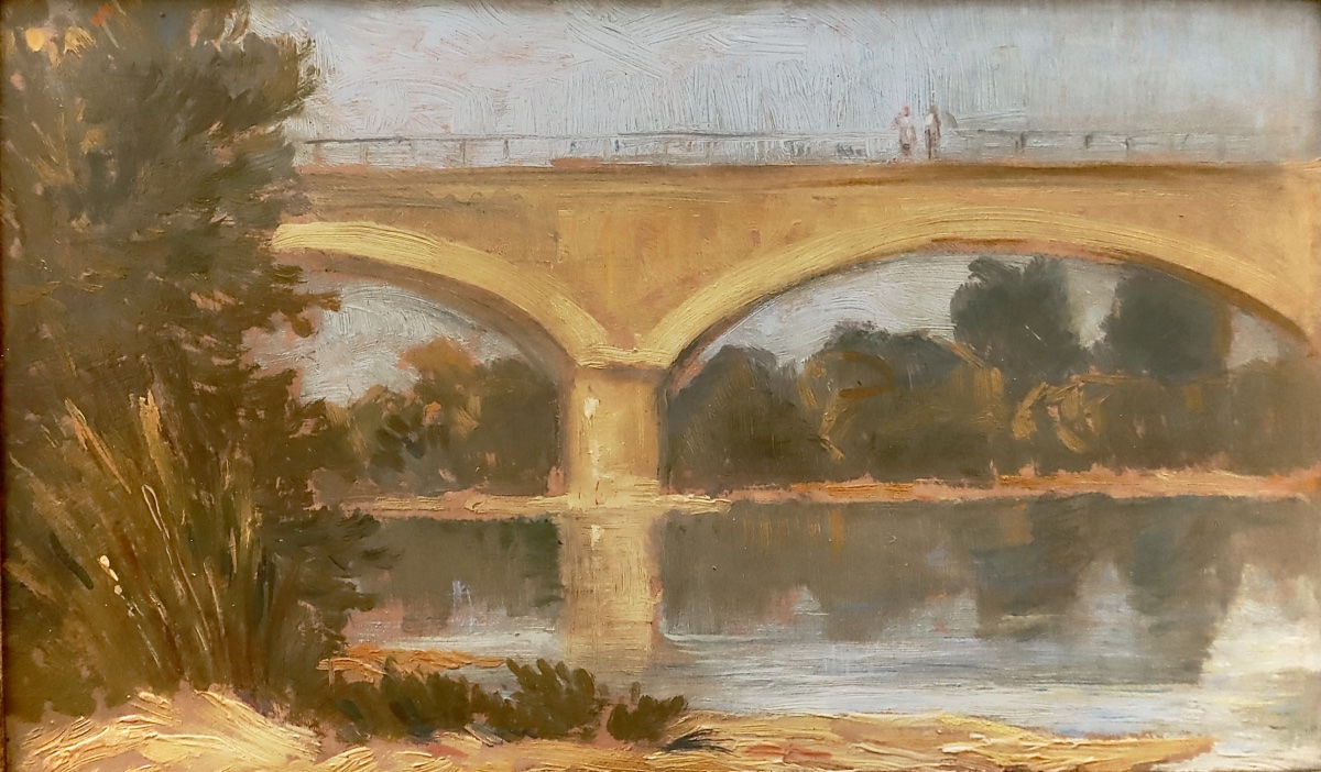 "the Bridge," Circa 1920—post-impressionism