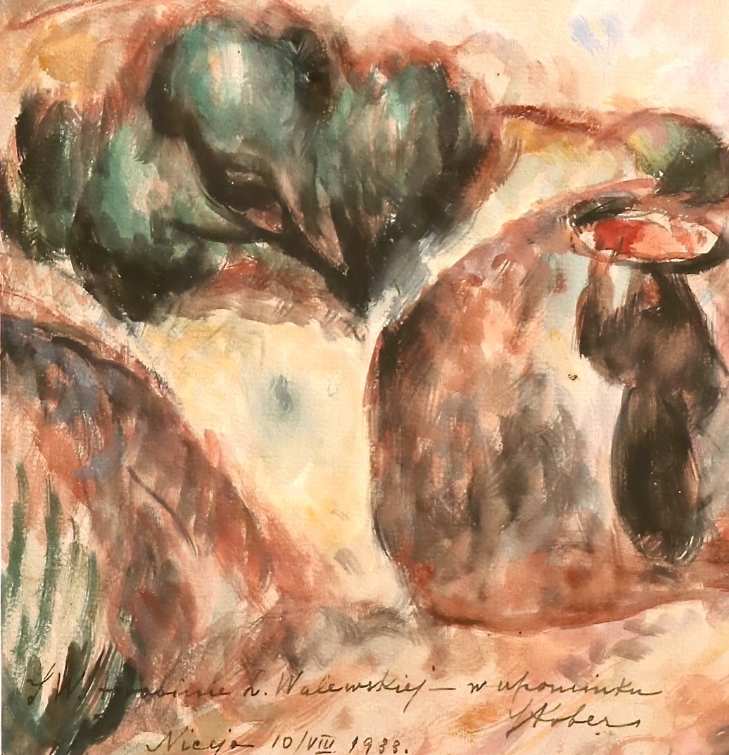 Jan Boguslaw Kober "Village du Levant" 1933 -  Ecole Polonaise-photo-3