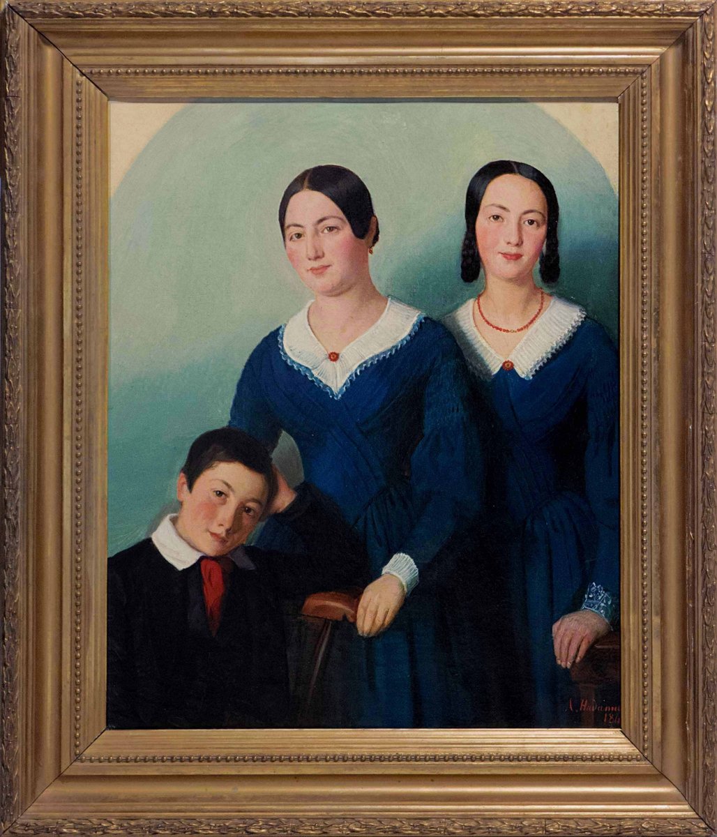 Auguste Hadamard - Brother And Sisters  1842-photo-2