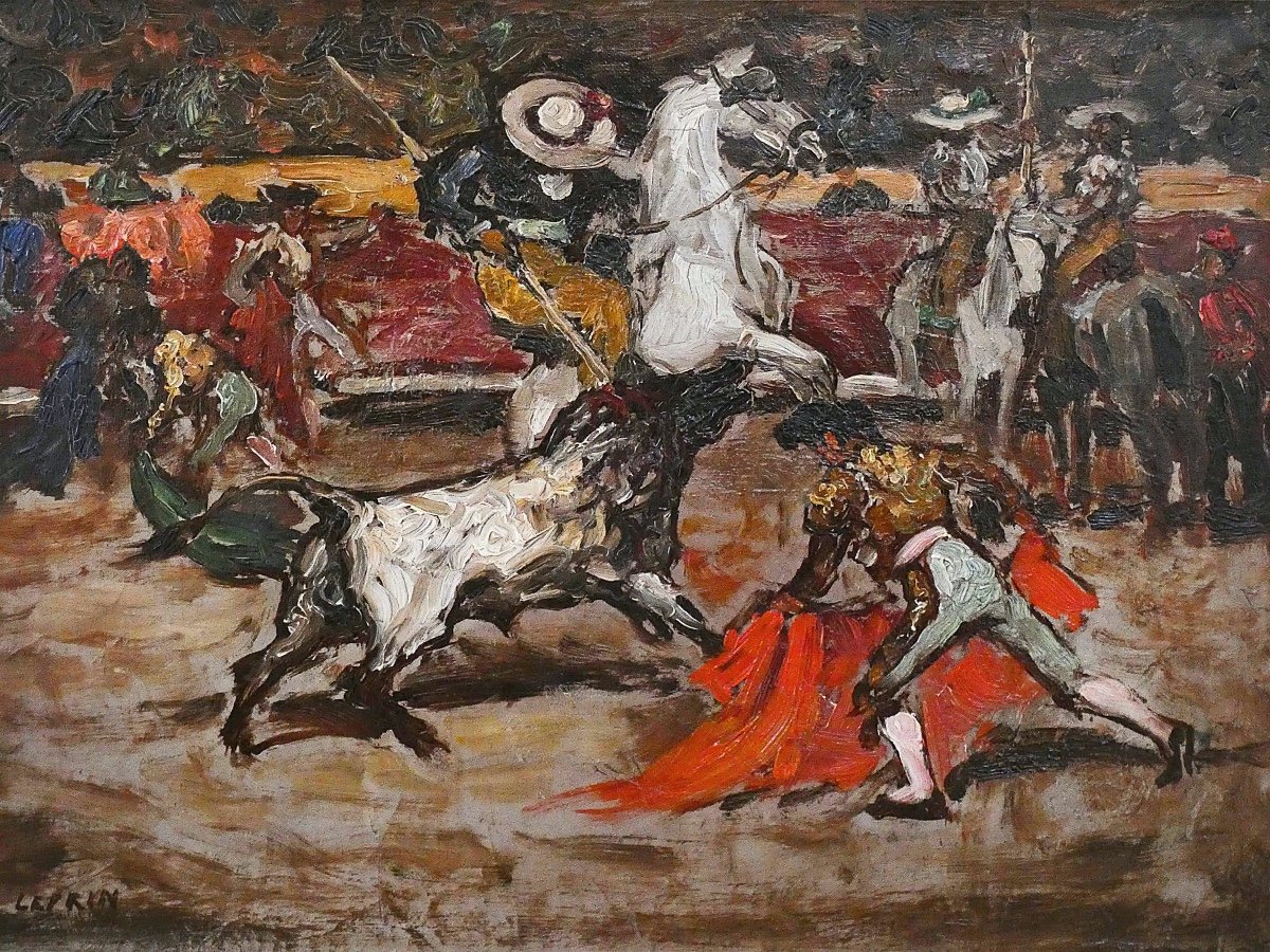 The Corrida-marcel Leprin-expressionism-photo-2