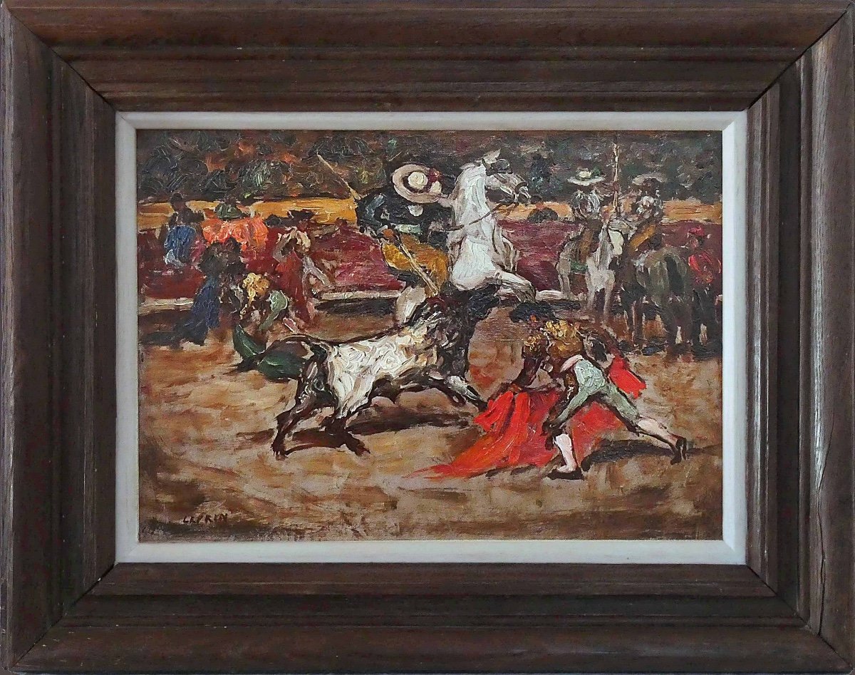 The Corrida-marcel Leprin-expressionism