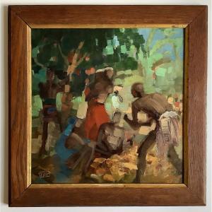 Fernand Allard l'Olivier. Africanist Scene