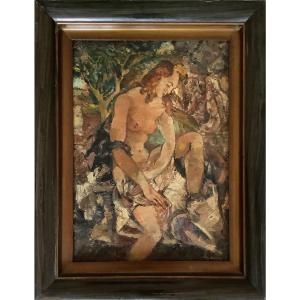Arthur Greuell "Suzanne et les vieillards" 1942