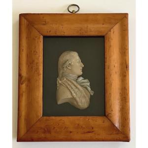 "bonnie Prince Charlie" (charles Edward Stuart) Jacobite Wax Portrait