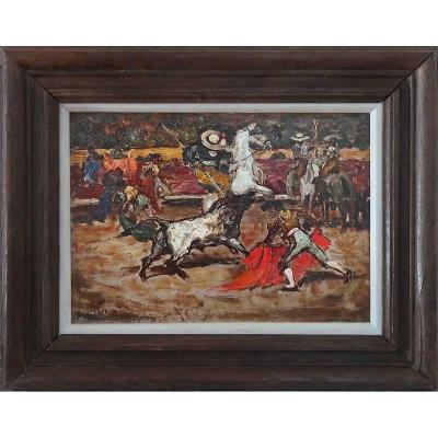 The Corrida-marcel Leprin-expressionism