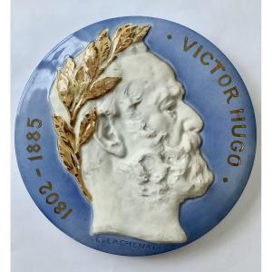 Edmond Lachenal. Profile Of Victor Hugo
