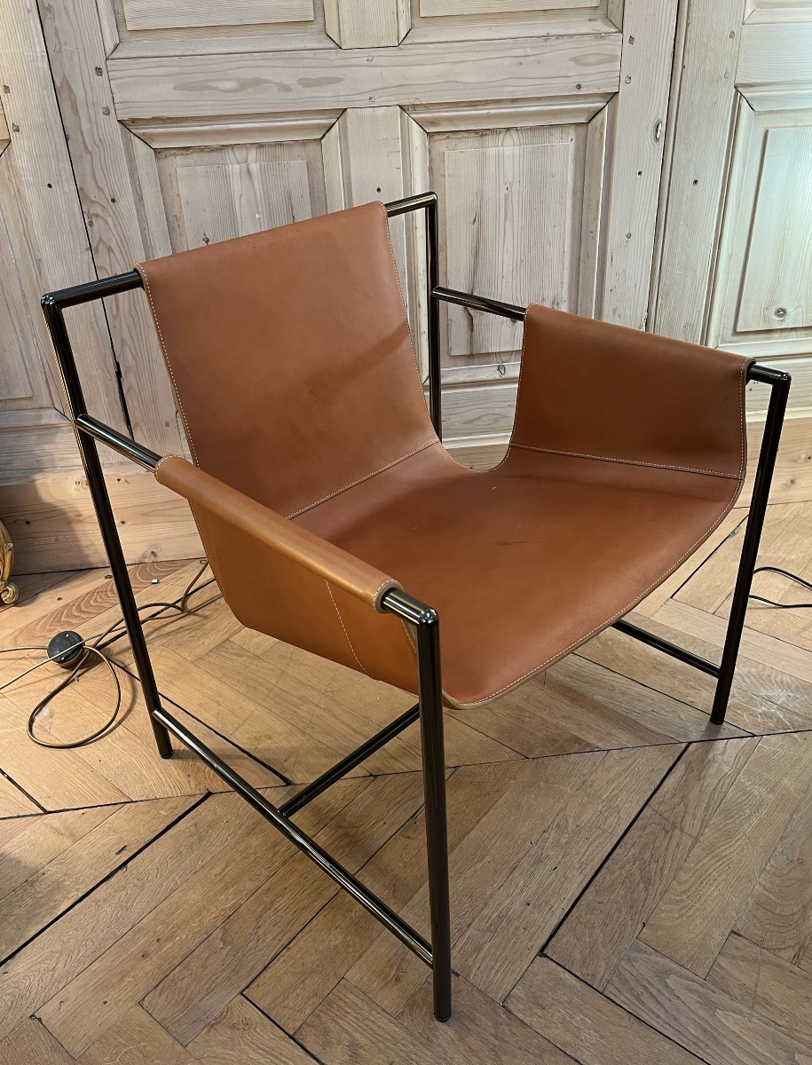 Fauteuil Ming's Heart Poltrona Frau Designer Shi-Chieh Lu-photo-4