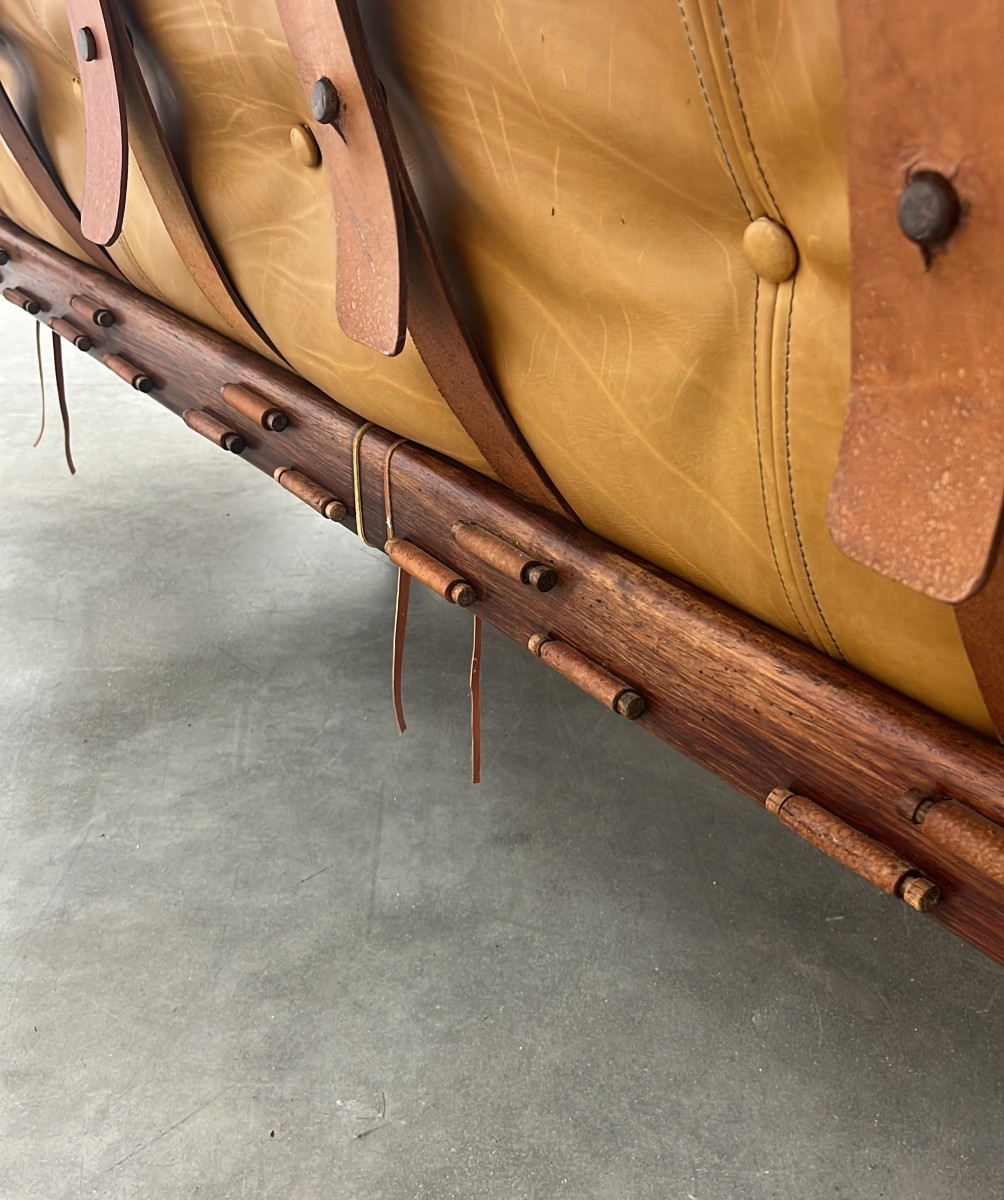 Canapé Cuir Jean Gillon pour Woodart-photo-7