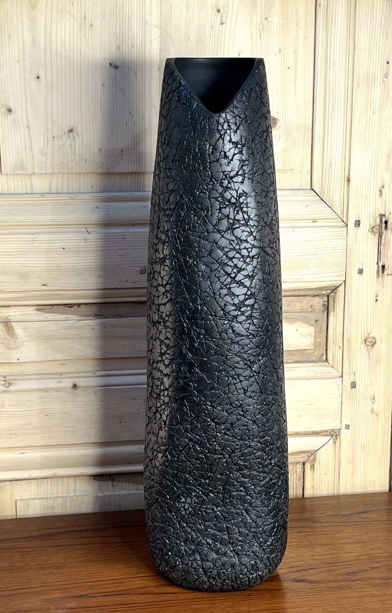 Gilles CAFFIER (1963)  Important Vase en Céramique -photo-1