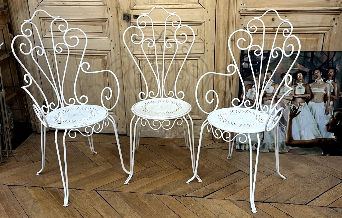 Salon de Jardin en Fer Forgé -photo-2