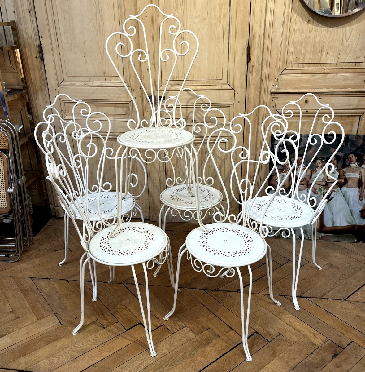 Salon de Jardin en Fer Forgé 