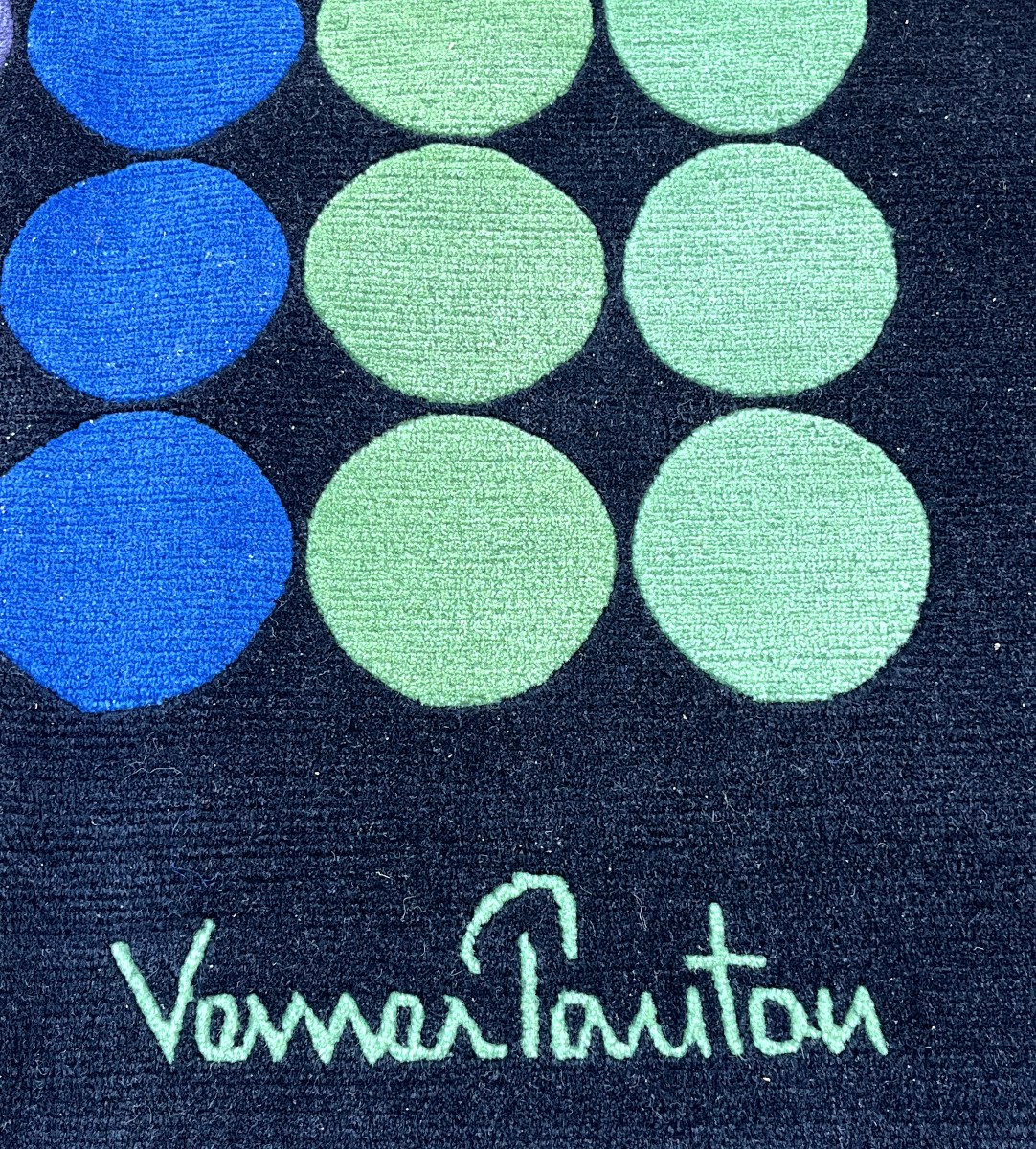 Verner Panton  Tapis Rainbow  Pure Laine Tissée main  Fabricant Designers Carpet-photo-2