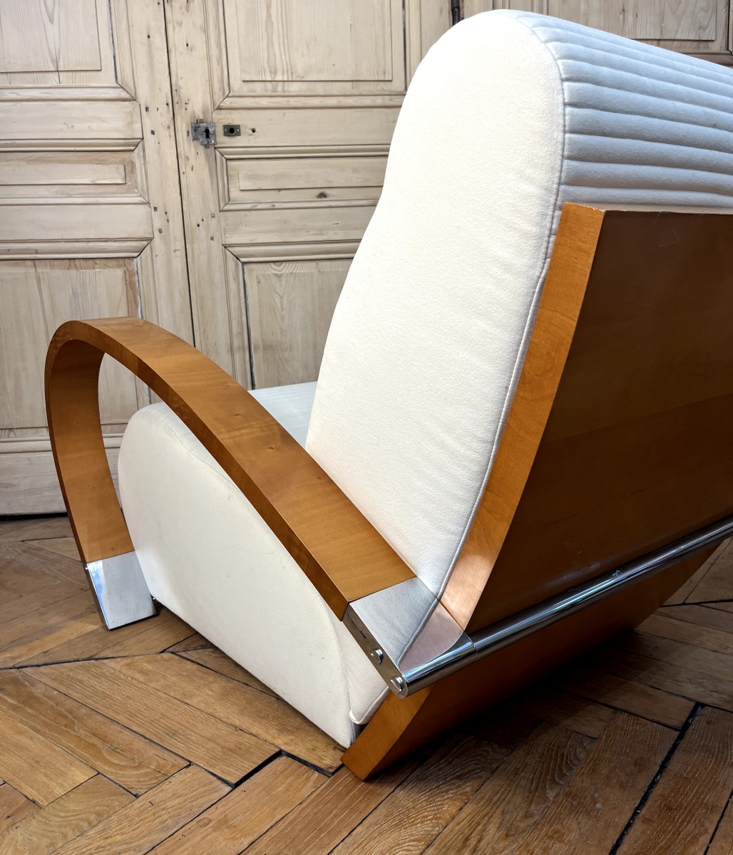 Fauteuil et Repose pieds modèle "Casablanca" de Jaime Tresserra-photo-2