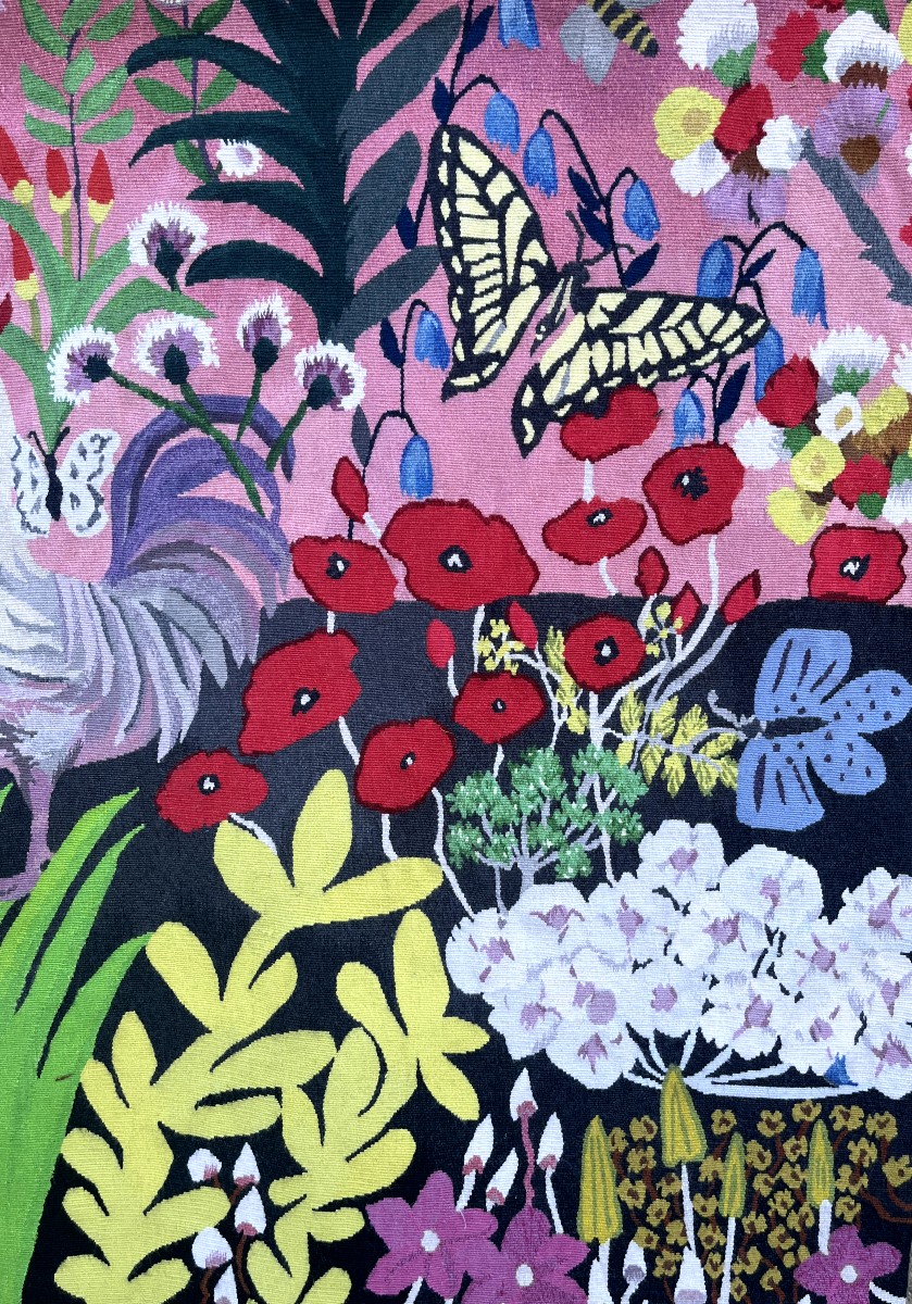 GALTIÉ – Tapisserie en laine  "Instant champêtre"  Épreuve d’artiste n°2/2-photo-3