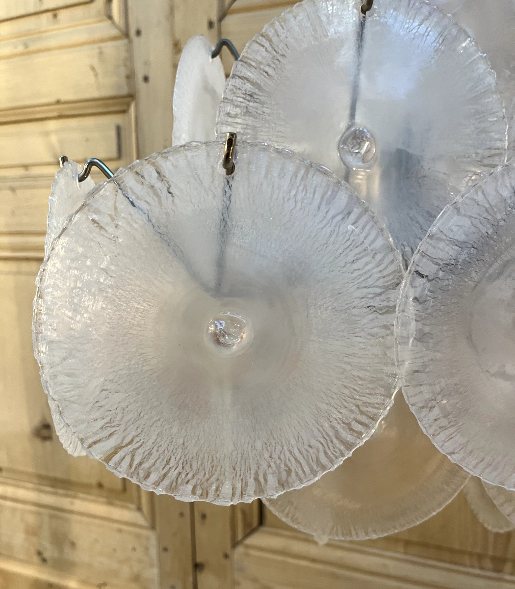 Carlo Nason Chandelier Murano Mazzega Edition 1970-photo-1