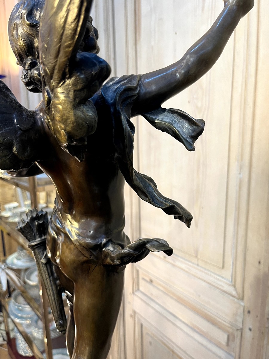 Auguste Moreau (1834-1917) Bronze Sculpture -photo-5