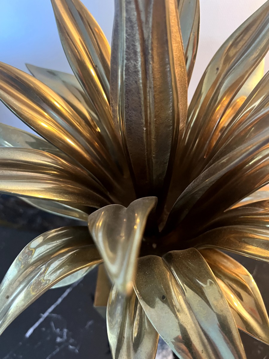 Maison Charles "agave à Gorge" Lamp France 1970-photo-3