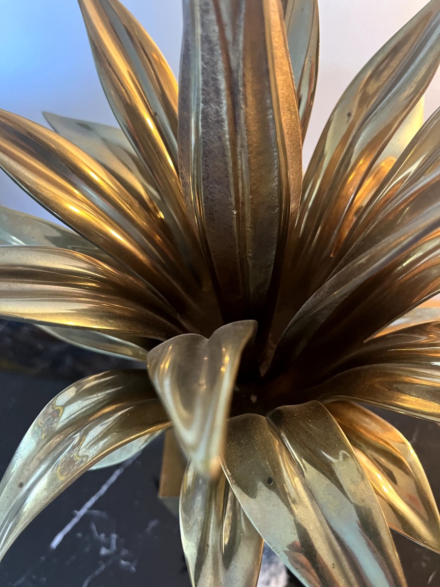 Maison Charles "agave à Gorge" Lamp France 1970-photo-7