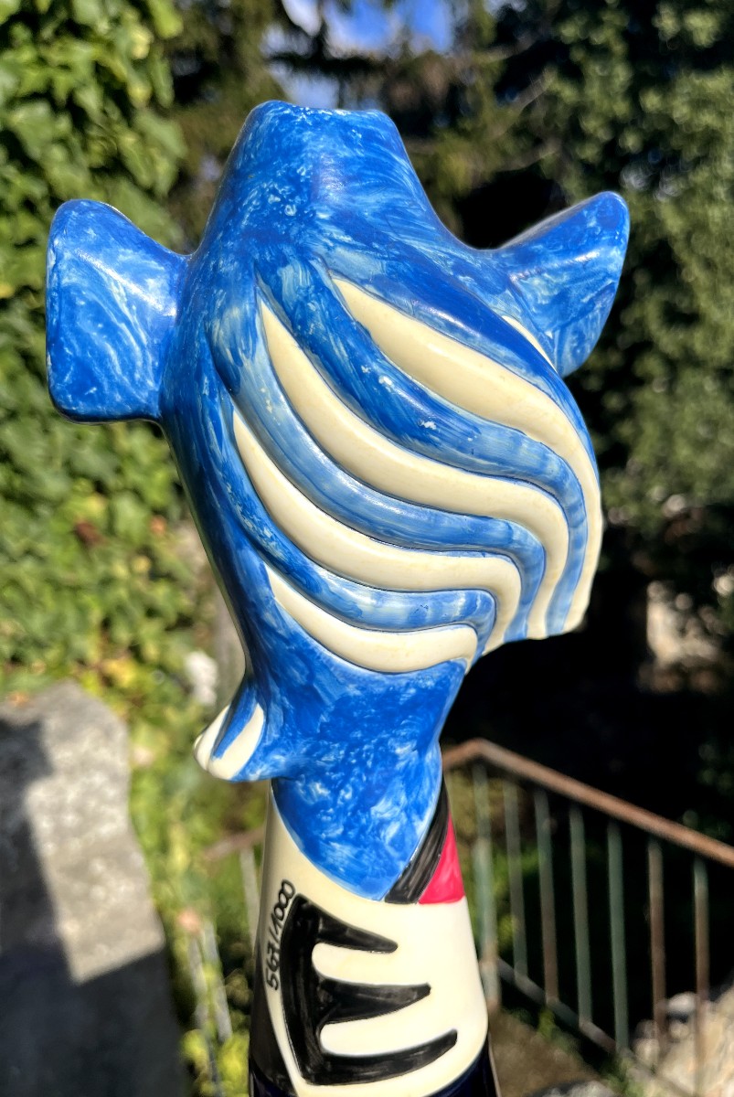 Marina PICASSO  ''Chapeau Bleu''  Flacon factice géant de parfum-photo-4