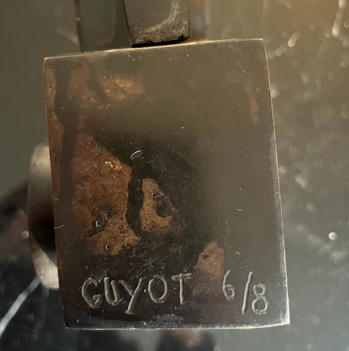 Jacques-Henri GUYOT (1946)  Femme Cubiste  Épreuve en Bronze-photo-4