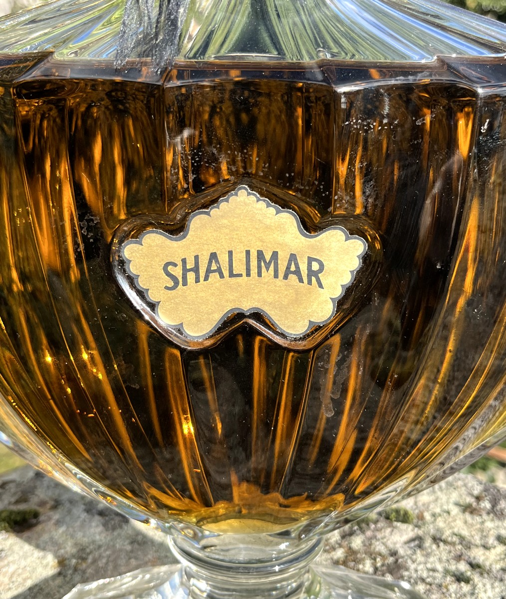 Flacon factice Géant en verre du parfum Shalimar par GUERLAIN -photo-2