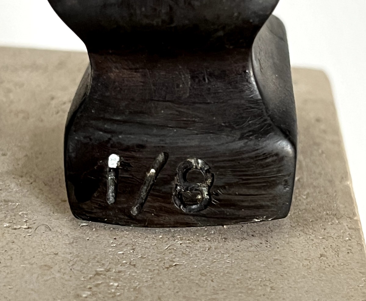 " Clown" Jacques-Henri GUYOT (1946)  Épreuve en Bronze-photo-5