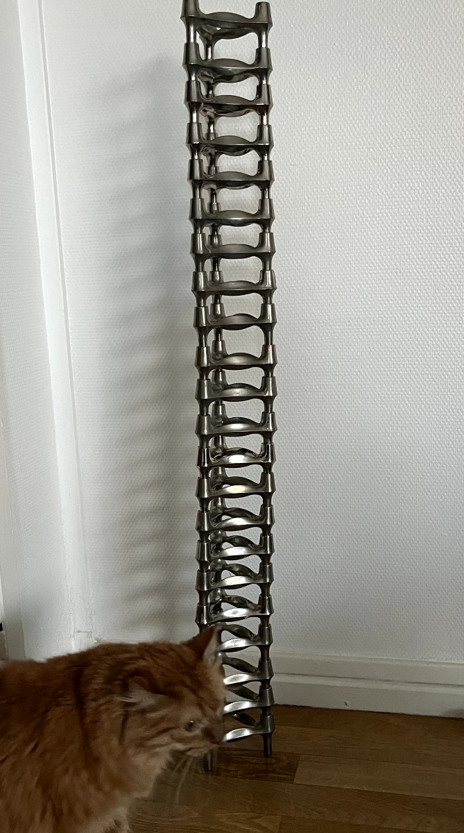 Combi-leuchter Candlesticks, Bmf Publisher, Model 9151 (nagel)-photo-3