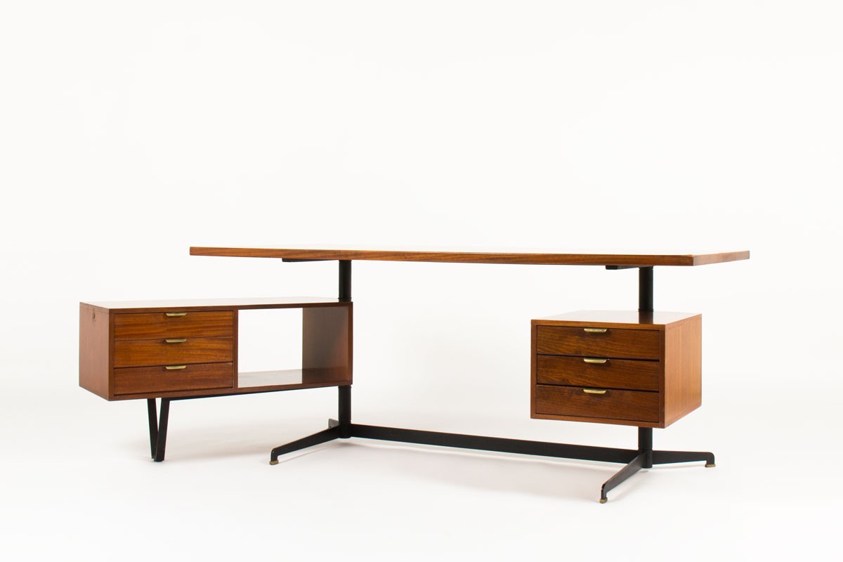 Osvaldo Borsani – T95 Model Desk, 1st Tecno Edition, Circa 1950
