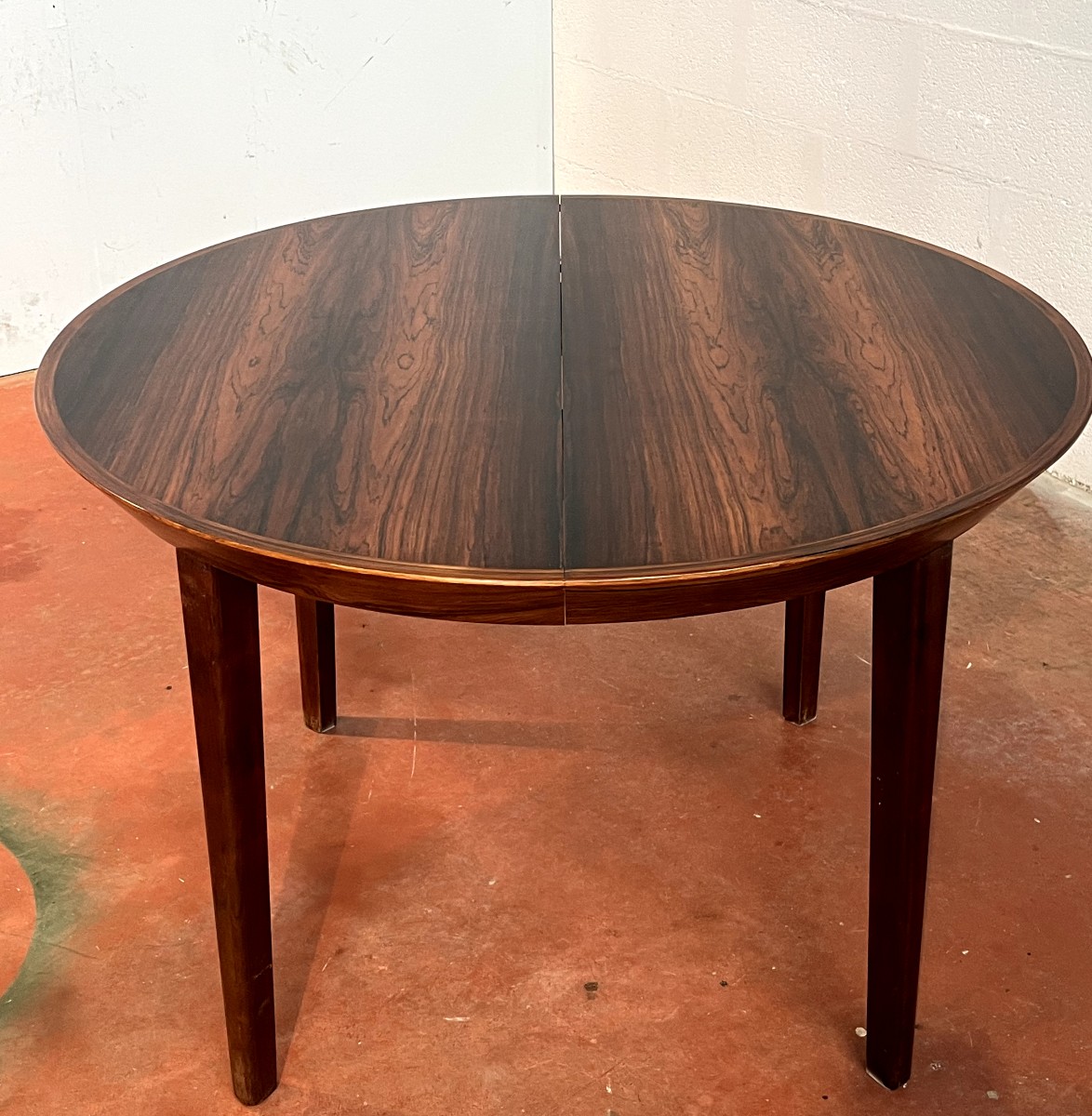 Ole HALD  Table ronde modèle "33" à double extension  Danemark 1960-photo-2