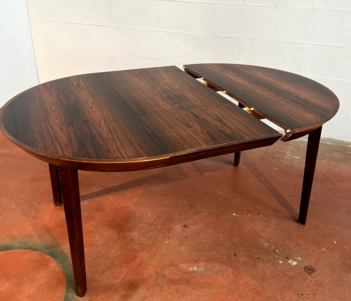 Ole HALD  Table ronde modèle "33" à double extension  Danemark 1960-photo-3