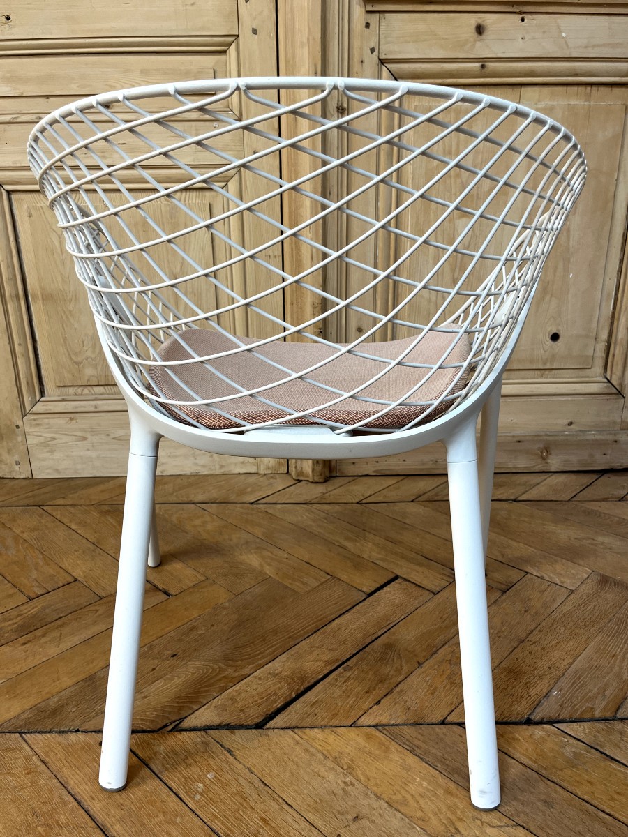 Paire de chaises KOBI by Alias + Table d’appoint BOMA by Kettal -photo-4