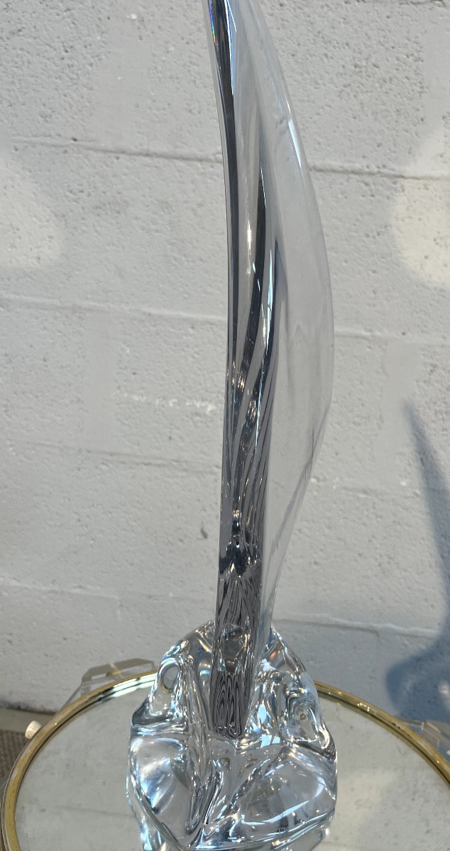 DAUM France « Voile » Grand modèle - France, années 1960-photo-4