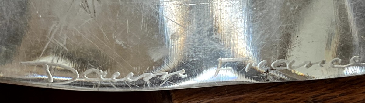 DAUM France « Voile » Grand modèle - France, années 1960-photo-1