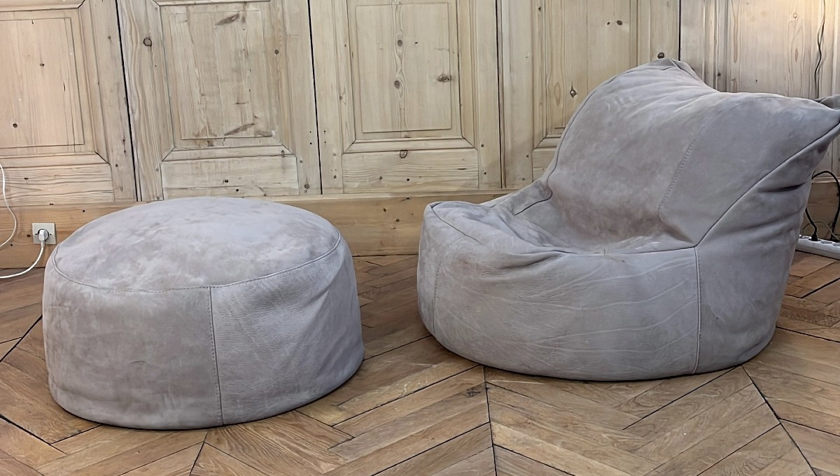 Fauteuil « ÉTOILE » par Mauricio Manzoni et Roberto Tapinassi, édité par la maison STEINER.-photo-3